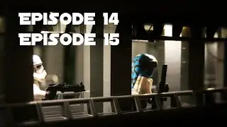 Building Dantooine In LEGO | Episode 14+ Episode 15 | Huge Progress, Interior And Trees Done!