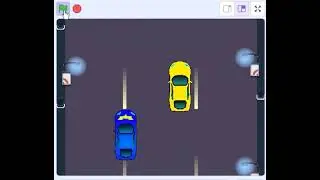Creando juego de carro vista en planta en Scratch.