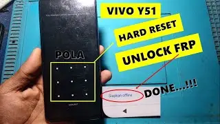 VIVO Y51 UNLOCK PATTERN || FRP || GOOGLE ACCOUNT || WITH EMT TOOL