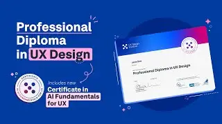 Land your dream job with The Professional Diploma in UX Design | Includes a free AI Certificate