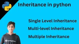 Python Tutorial on Inheritance(python tutorial #15) | Python OOPs concepts