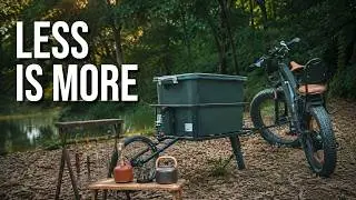 I Built a Camping Trailer I Can Tow with My Bike!