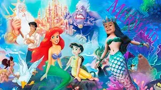 Русалочка спасаем братьев и побеждвем колдунью (сега 91 год)