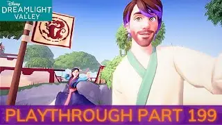 Disney Dreamlight Valley Part 199 - Training with Mulan and Mushu to get ready to defend China