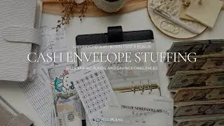 Cash Envelope Stuffing | $1,703 | I Got A Bonus! | July Paycheck #1