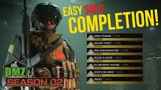 ALL Tier 1 Crown Missions Completed EASY and SOLO | Call of Duty Warzone 2.0 DMZ Season 2