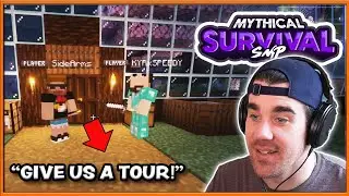 Ex-MLB player shows off minecraft skills... (Mythical SMP #4)
