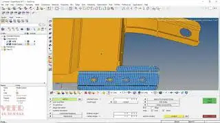 Hypermesh Shell mesh | 2D Sheetmetal Part 2