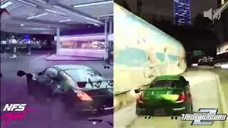Rachel's 350Z NFS Heat & NFS Underground 2 Side By Side Comparison