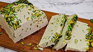 3 Ingredient Sesame Halva (No Cook!)  حلوا ارده با سه مواد ساده (بدون پخت!)