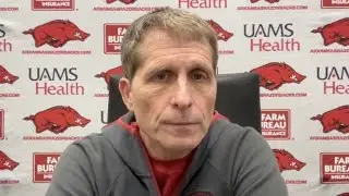 Eric Musselman previews Arkansas' SEC Tournament matchup with Vanderbilt