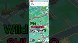 I cought a wild SHUNDO🌟 Rayquaza!!!