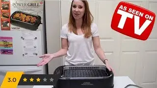 Power Smokeless Grill Review: As Seen on TV ʘ‿ʘ