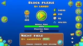 8000 coins | Block Puzzle by LKH20 (all coins) - Geometry Dash | Henry03