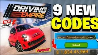 ⚡HURRY-UP⚡NEW CODES!🎁DRIVING EMPIRE CODES IN *AUGUST* 2025 | ROBLOX DRIVING EMPIRE CODES 2025