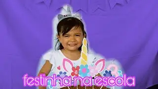 Festa na escola, Yumi 3 anos- THAYTHAY