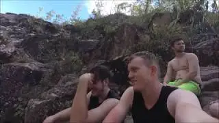 Cliff Jumping at Big Rock Falls, Mountain Pine Ridge | Belize!!