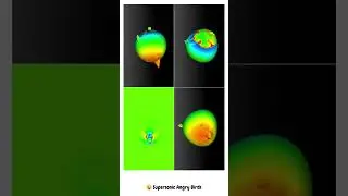 🦜Supersonic Flow - Angry Birds CFD simulation