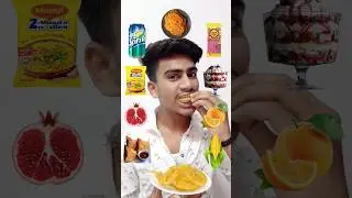 Eating challenge in Jalebi, icecream, samosa, Meggi 