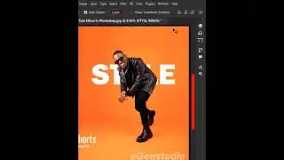 Text Effect in Photoshop #egenstudio #shorts
