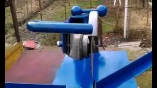 Самодельная маятниковая пила. В сборе