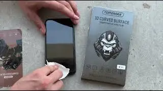 Захисне скло Topomax 3D Curved Surface для iPhone