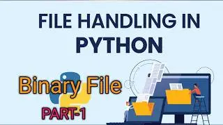 Binary File | Write in Binary File | Append in Binary File | Read from Binary File| Binary File CBSE