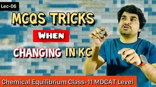 How Kc brings products and reactants stability || MDCAT Chemistry