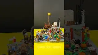 LEGO fallout rooftop settlement 🏠
