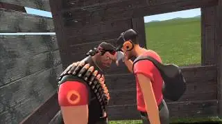 GMOD Heavy and scout goes in airport