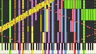 [Black MIDI] Synthesia – Dream Battle | 142,000 notes ~ Everither