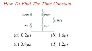 How To Find Time Constant || RL Circuit Solved Problem || Network Analysis