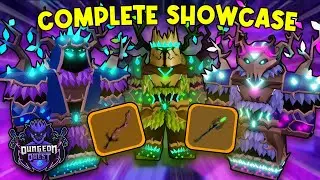 ENCHANTED FOREST COMPLETE SHOWCASE! | Dungeon Quest [Roblox]