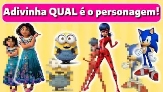 Descubra o Personagem pelo BORRÃO! Canalix