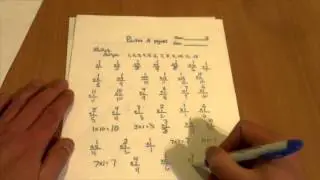 Worksheet Examples
