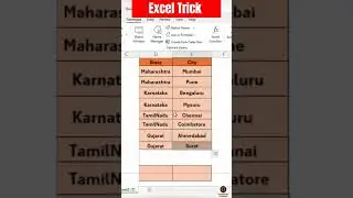 Excel Trick #exceltips #exceltutorial #exceltricks