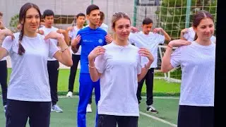 Экзамен по физкультуре в Diplomat International School.