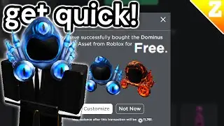 How To GET These NEW FREE DOMINUS in Roblox! QUICK!