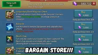 Lords mobile - Mystery event | 7 days bargain store 🧐