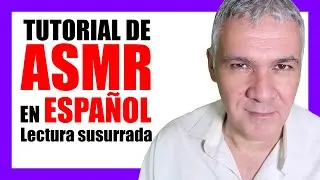 💜 ASMR Tutorial in Spanish 📒 (whispered reading)