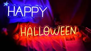 Happy Halloween LED Neon Sign