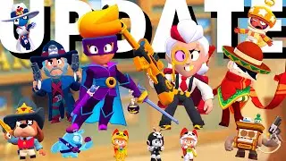 STARR BANK ALL NEW SKINS ANIMATIONS | BRAWLSTARS