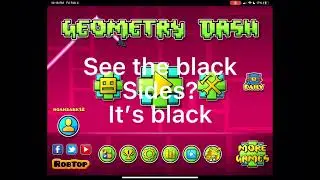 New bug found on geometry dash iOS 16, how do I fix this?