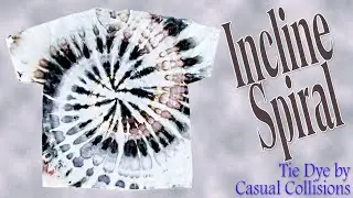 Tie Dye:  Inclined Spiral  [Ice Dye]