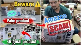 ☹️Amazon Scam ! 😡Fake product delivered ! Beware ⚠️!!