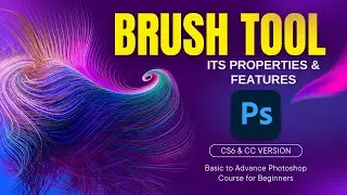 Adobe Photoshop – Class 15 – Brush Tool & Shortcut Keys | Photoshop tutorial Hindi