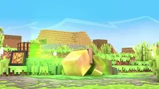 Обычный день в Майнкрафте Minecraft Анимация, На Русском
