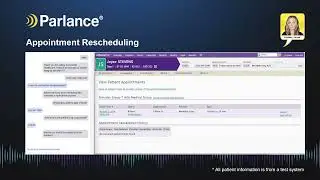Parlance Demo Video for athenaOne - Automating Appointment Rescheduling