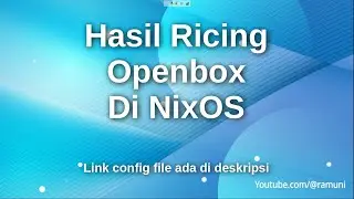 Showoff Ricing openbox window manager