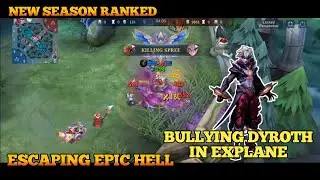 NEW SEASON RANKED! ESCAPING EPIC HELL